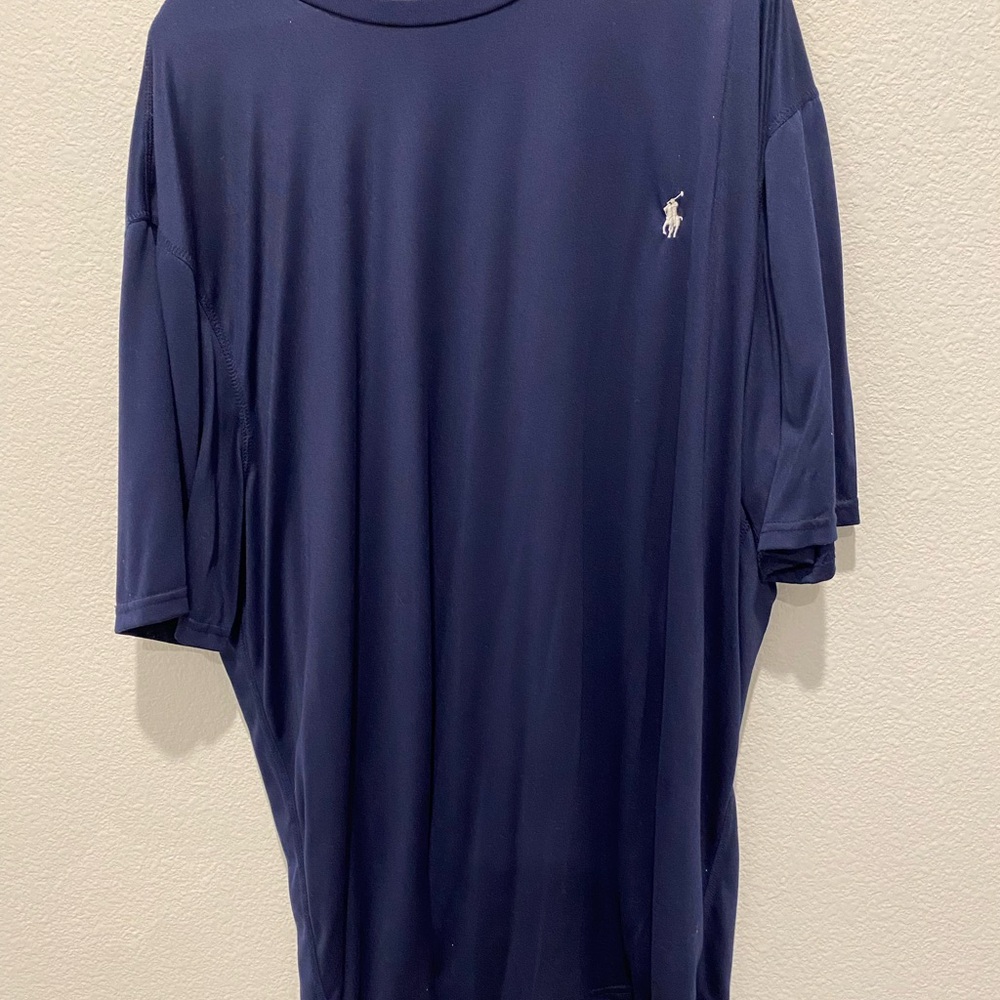 Polo by Ralph Lauren Men's Navy Blue Shirt